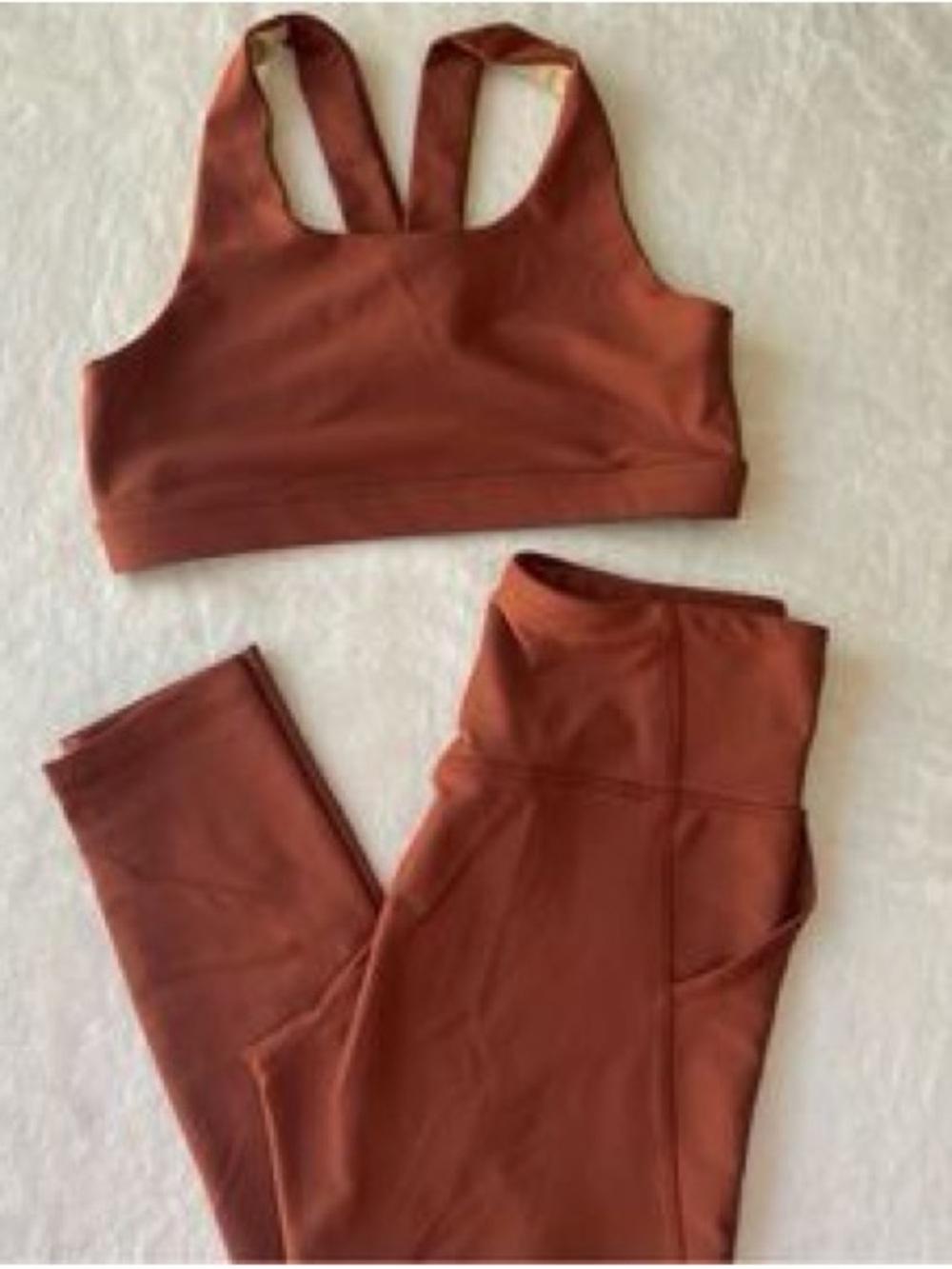 Old Navy Activewear Set Powersoft - Sports Bra & High-Waist Leggings - size L